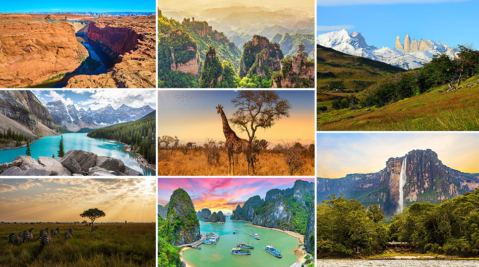 40 Best Nature Destinations – Waterfalls & National Parks